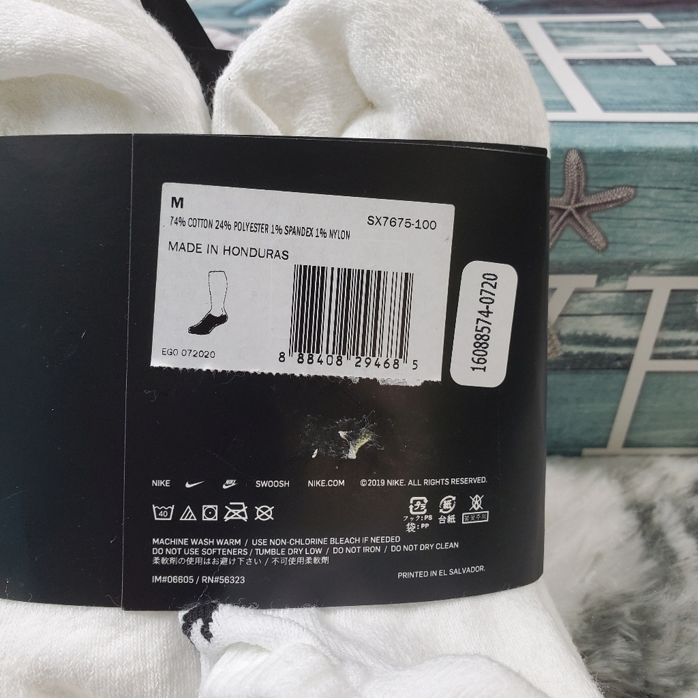 Nike Everyday cotton cushioned no show socks - Picture 2 of 7